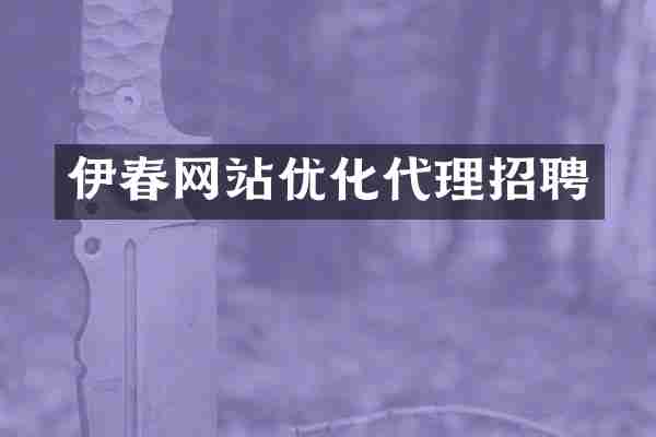 伊春网站优化代理招聘