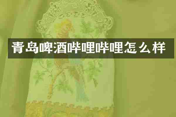 青岛啤酒哔哩哔哩怎么样