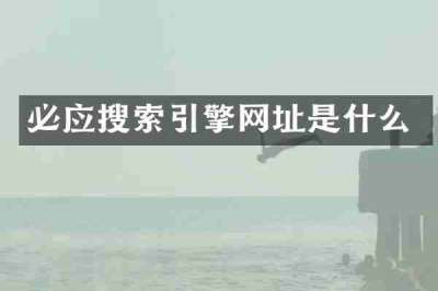 必应搜索引擎网址是什么