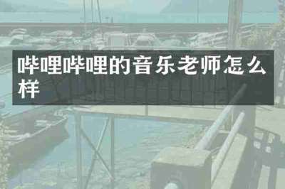 哔哩哔哩的音乐老师怎么样