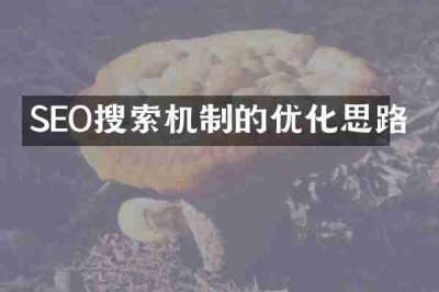 SEO搜索机制的优化思路