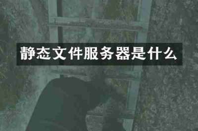 静态文件服务器是什么