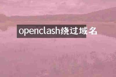 openclash绕过域名