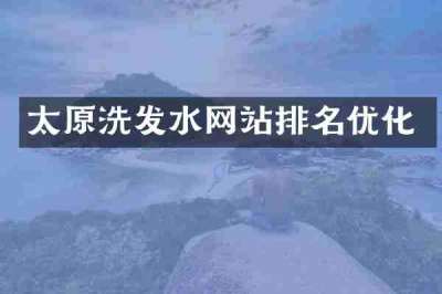 太原洗发水网站排名优化