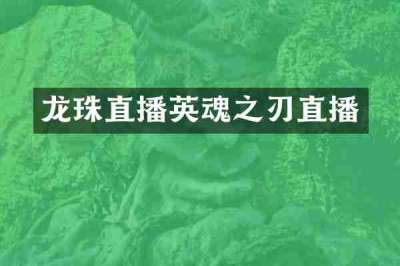 龙珠直播英魂之刃直播