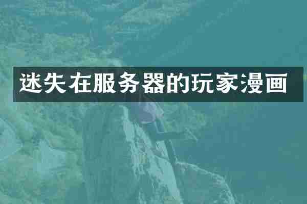 迷失在服务器的玩家漫画