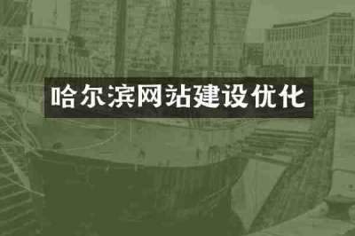哈尔滨网站建设优化