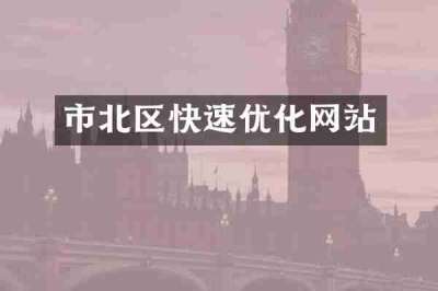 市北区快速优化网站
