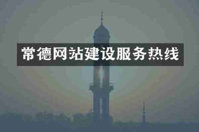 常德网站建设服务热线