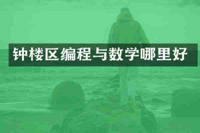 钟楼区编程与数学哪里好