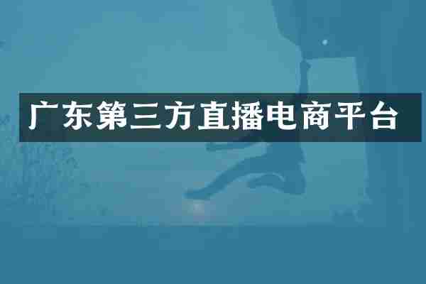 广东第三方直播电商平台