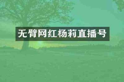 无臂网红杨莉直播号