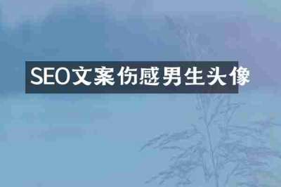 SEO文案伤感男生头像
