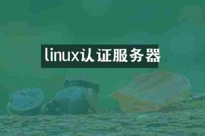 linux认证服务器