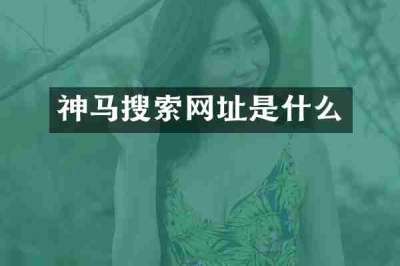 神马搜索网址是什么