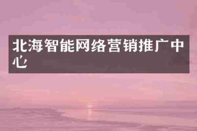 北海智能网络营销推广中心