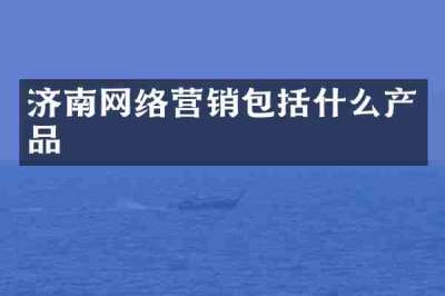 济南网络营销包括什么产品