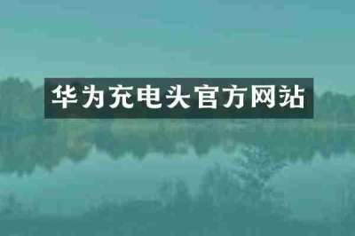 华为充电头官方网站