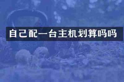 自己配一台主机划算吗吗