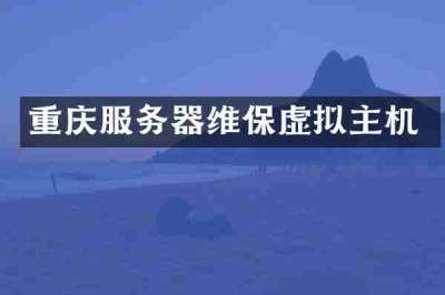 重庆服务器维保虚拟主机