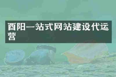 酉阳一站式网站建设代运营