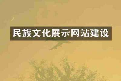 民族文化展示网站建设