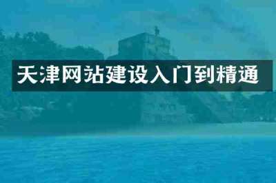 天津网站建设入门到精通