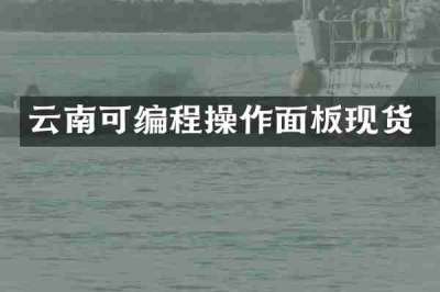 云南可编程操作面板现货