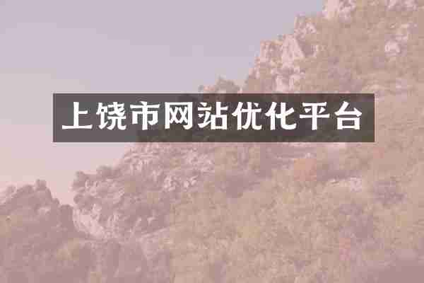 上饶市网站优化平台