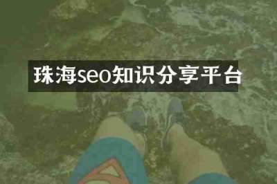 珠海seo知识分享平台