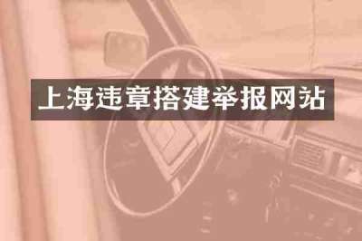 上海违章搭建举报网站