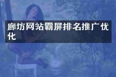 廊坊网站霸屏排名推广优化
