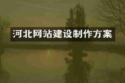 河北网站建设制作方案