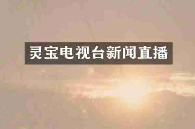 灵宝电视台新闻直播