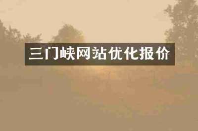 三门峡网站优化报价