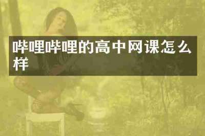 哔哩哔哩的高中网课怎么样