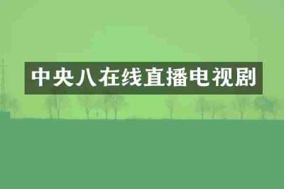 中央八在线直播电视剧