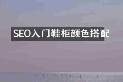 SEO入门鞋柜颜色搭配