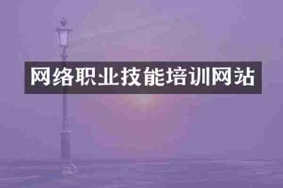 网络职业技能培训网站