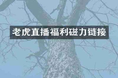 老虎直播福利磁力链接