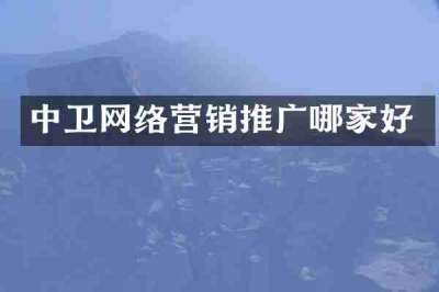 中卫网络营销推广哪家好