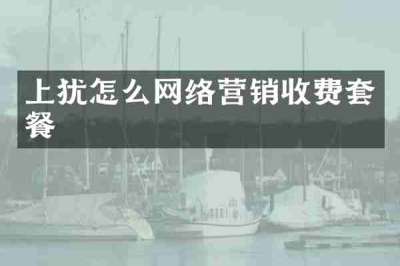 上犹怎么网络营销收费套餐