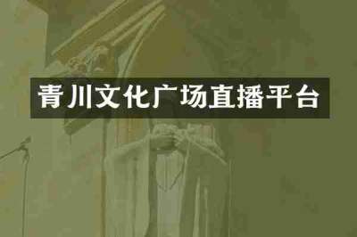 青川文化广场直播平台