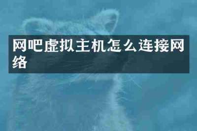 网吧虚拟主机怎么连接网络