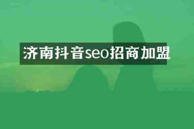 济南抖音seo招商加盟