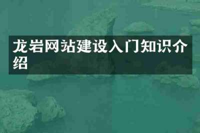 龙岩网站建设入门知识介绍