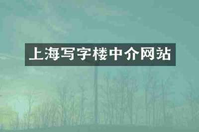 上海写字楼中介网站