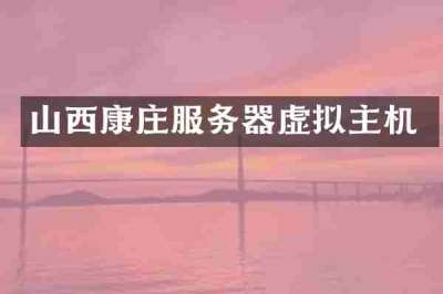 山西康庄服务器虚拟主机