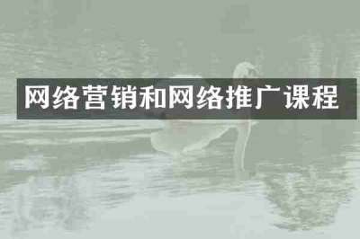 网络营销和网络推广课程