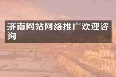 济南网站网络推广欢迎咨询